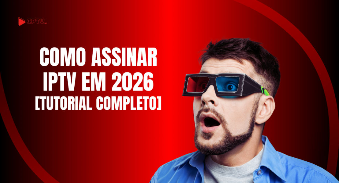 Homem aprendendo como assinar iptv