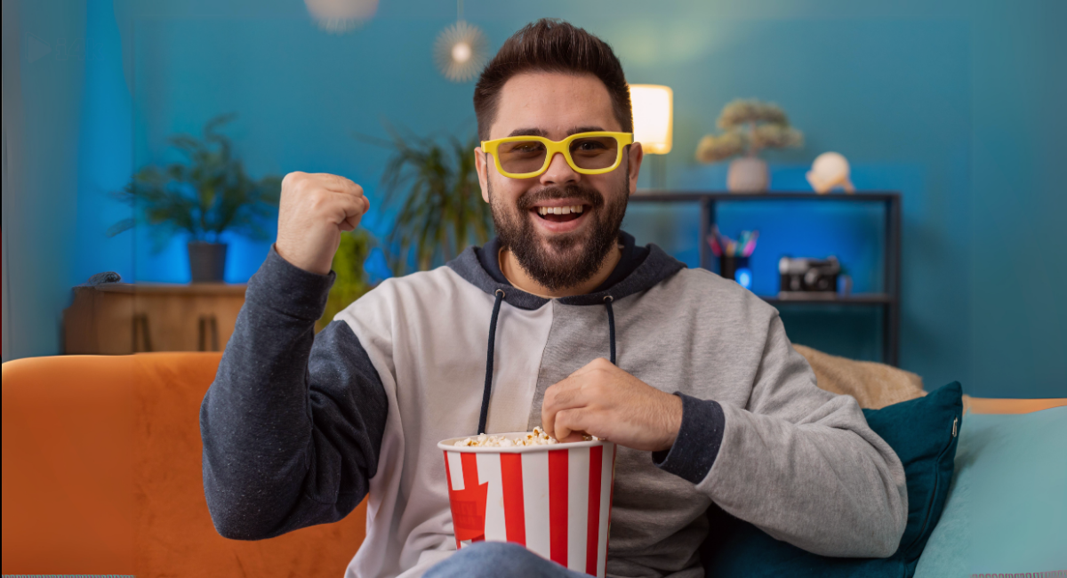 Homem entendendo o que é IPTV 
